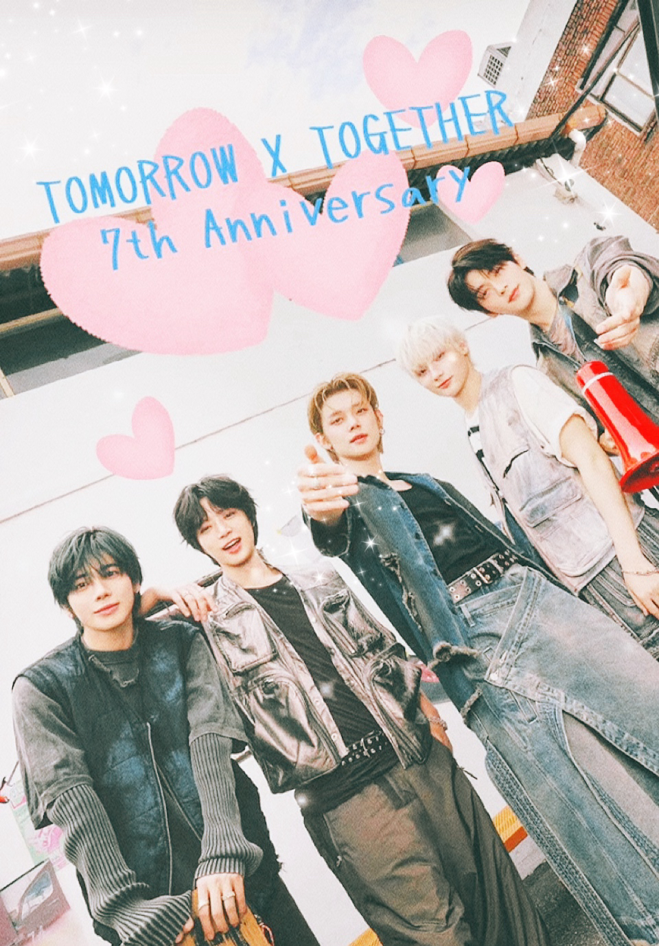 Hot post catching attention from 투모로우바이투게더's fandom