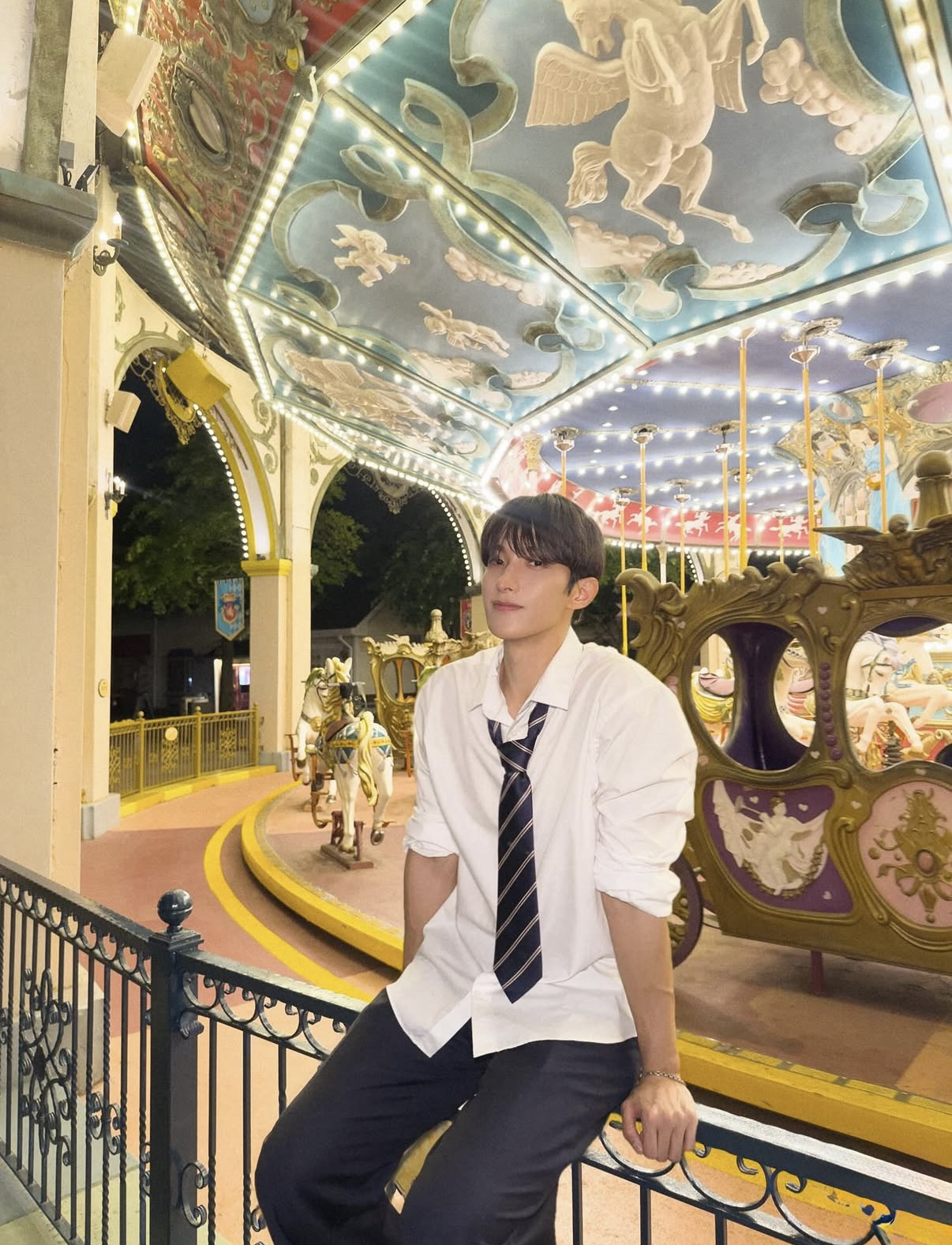 Recent activity shot of DK (SEVENTEEN)