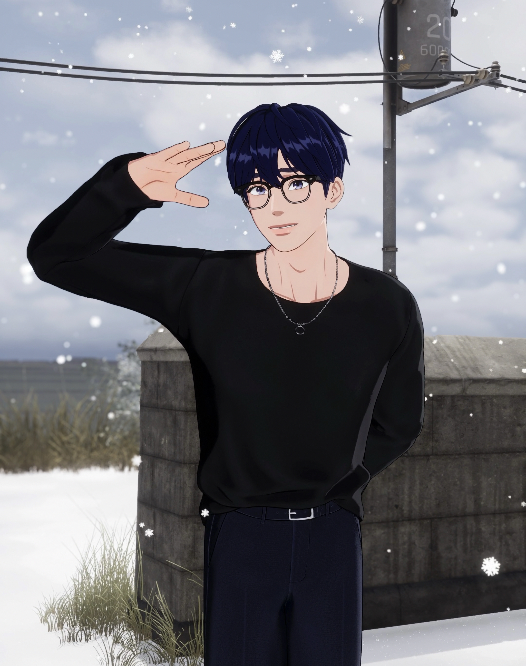 A moment captured by Yejun (PLAVE)'s fan