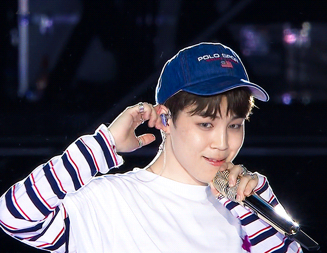 지민 (방탄소년단)의 비하인드 컷