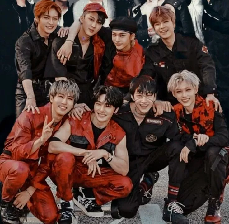 Recent activity shot of Stray Kids