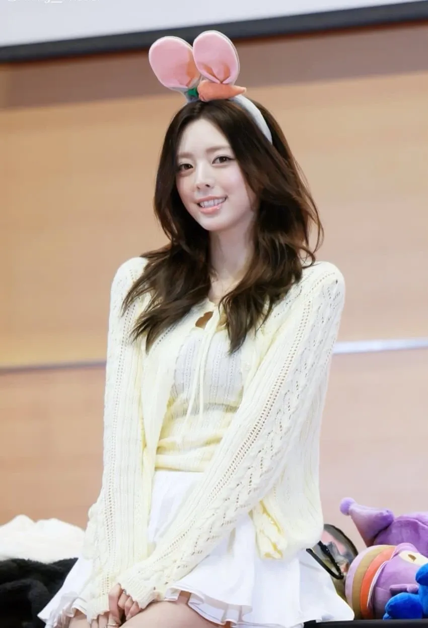 A moment captured by Yuna (ITZY)'s fan