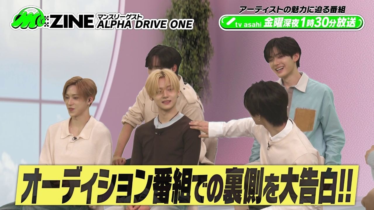 Behind-the-scenes cut of He Xinlong (ALPHA DRIVE ONE)