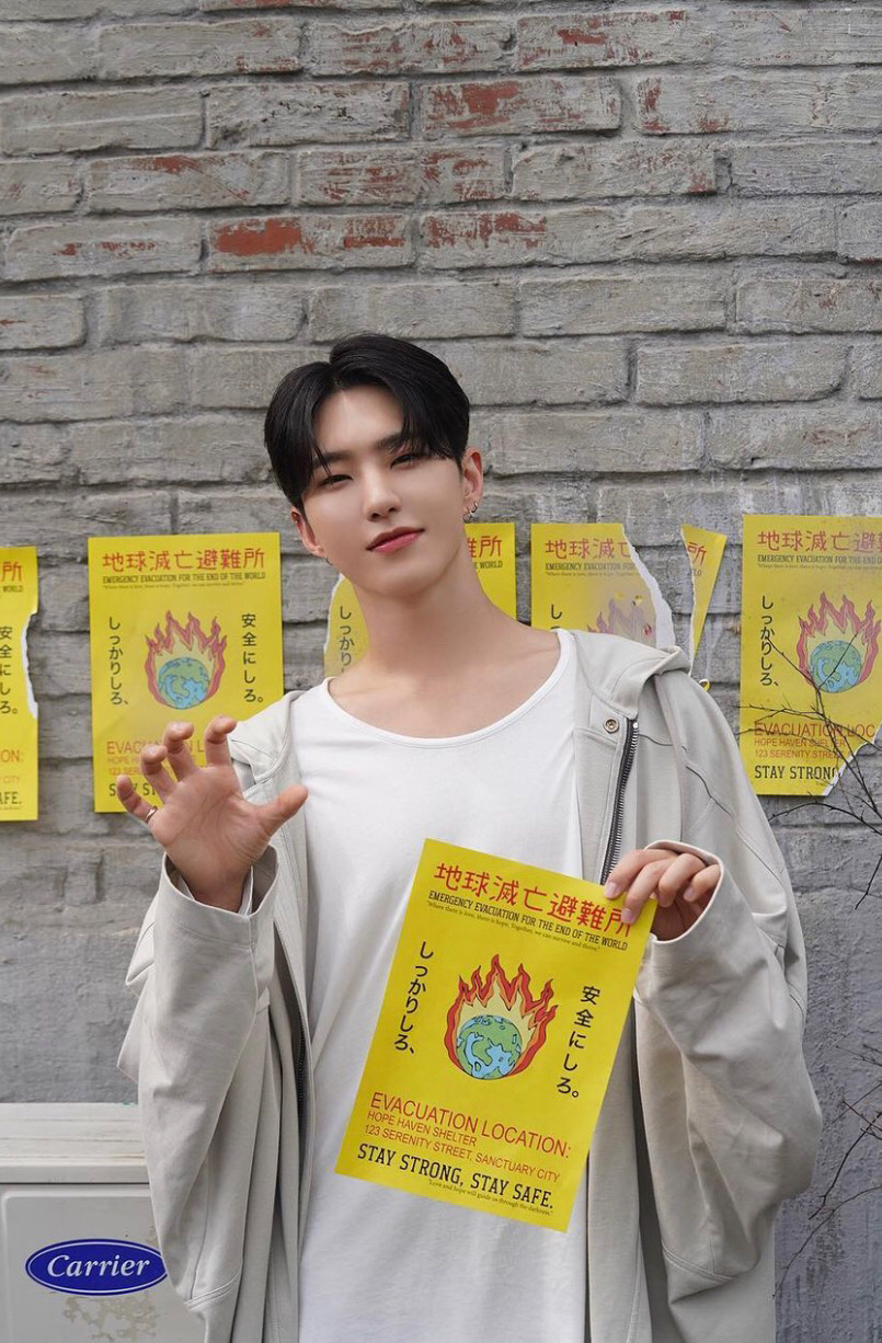 Behind-the-scenes cut of Hoshi (SEVENTEEN)