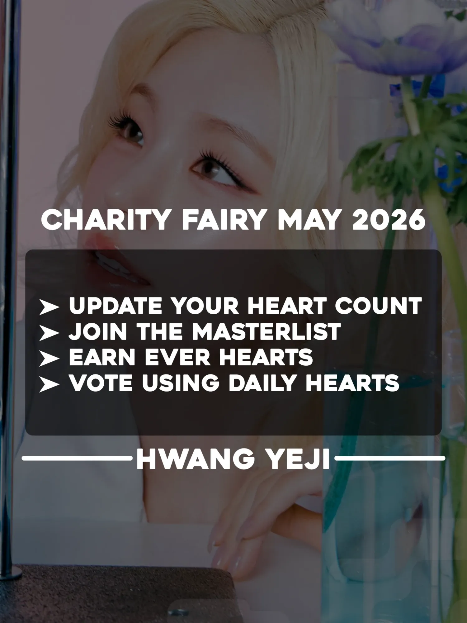 Recent activity shot of Yeji (ITZY)