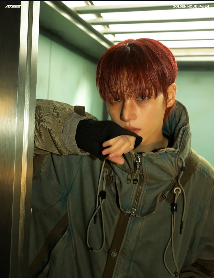 Behind-the-scenes cut of Wooyoung (ATEEZ)