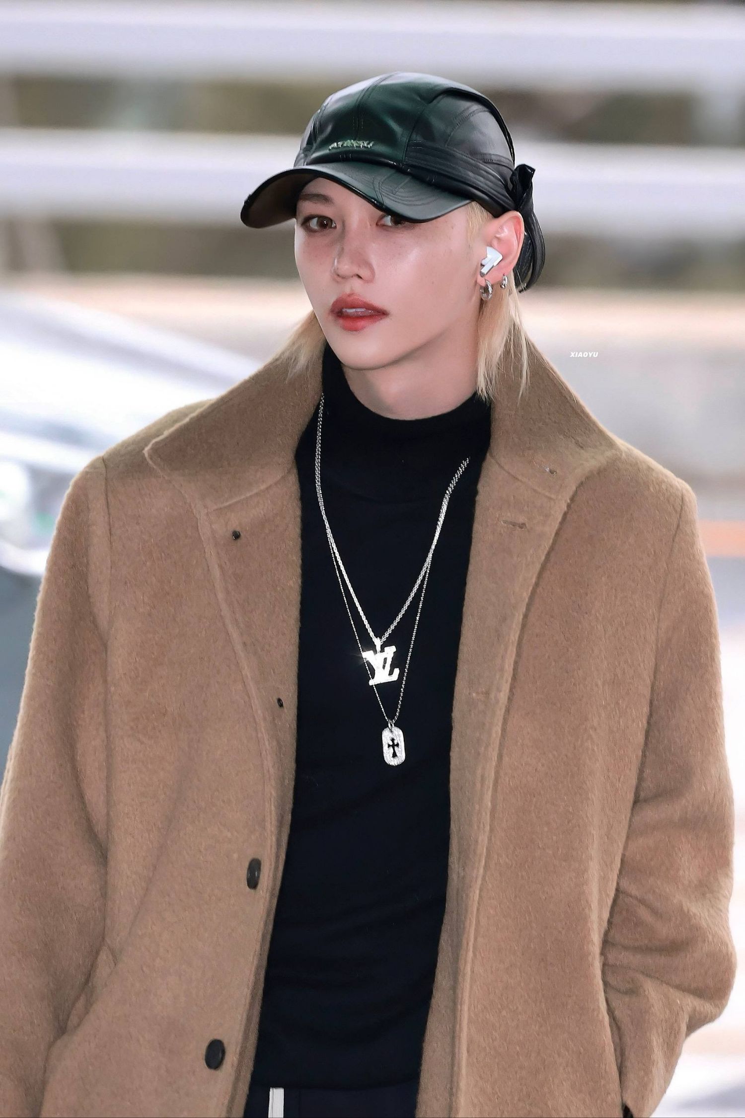 A moment captured by Felix (Stray Kids)'s fan