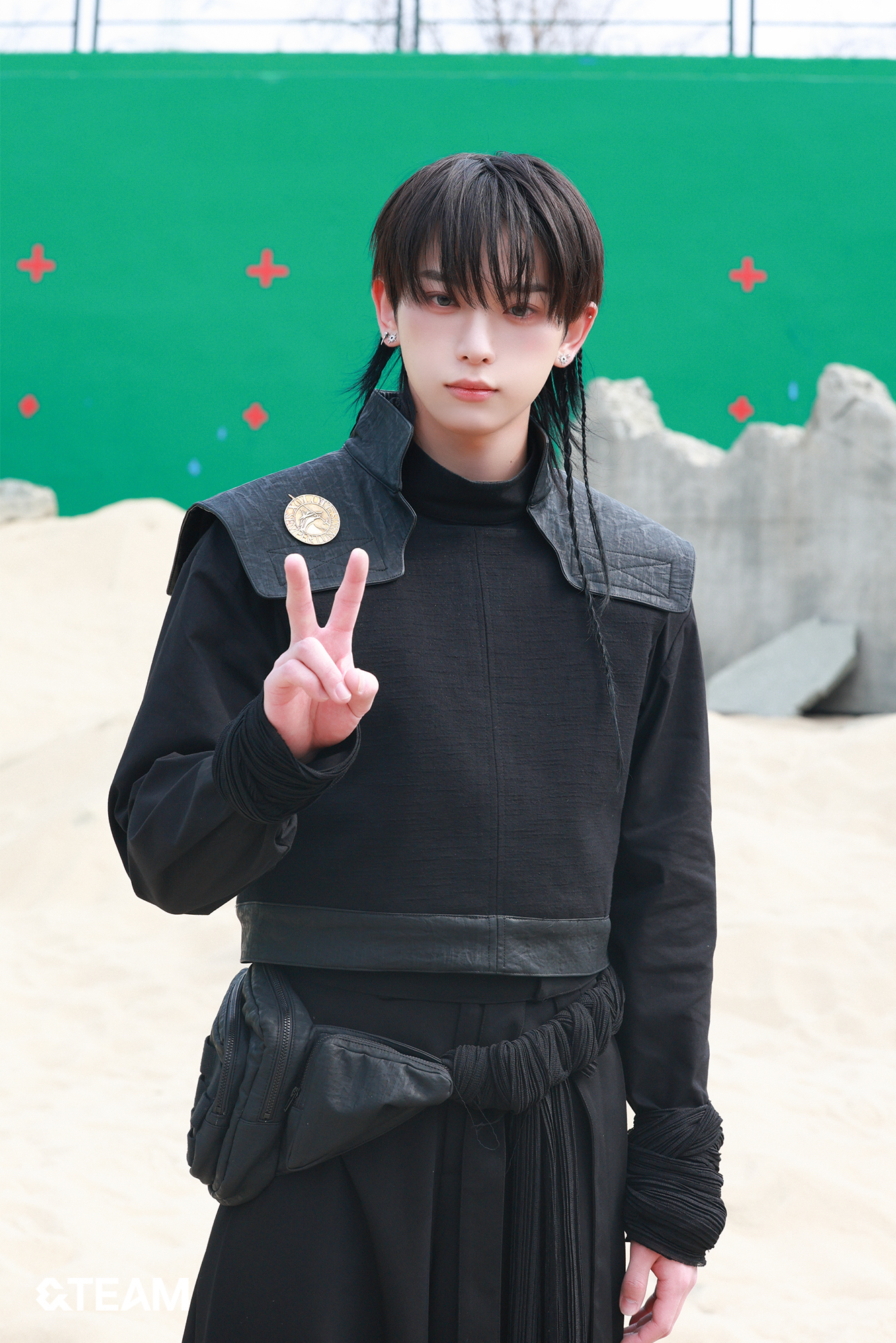 A moment captured by Harua (&TEAM)'s fan