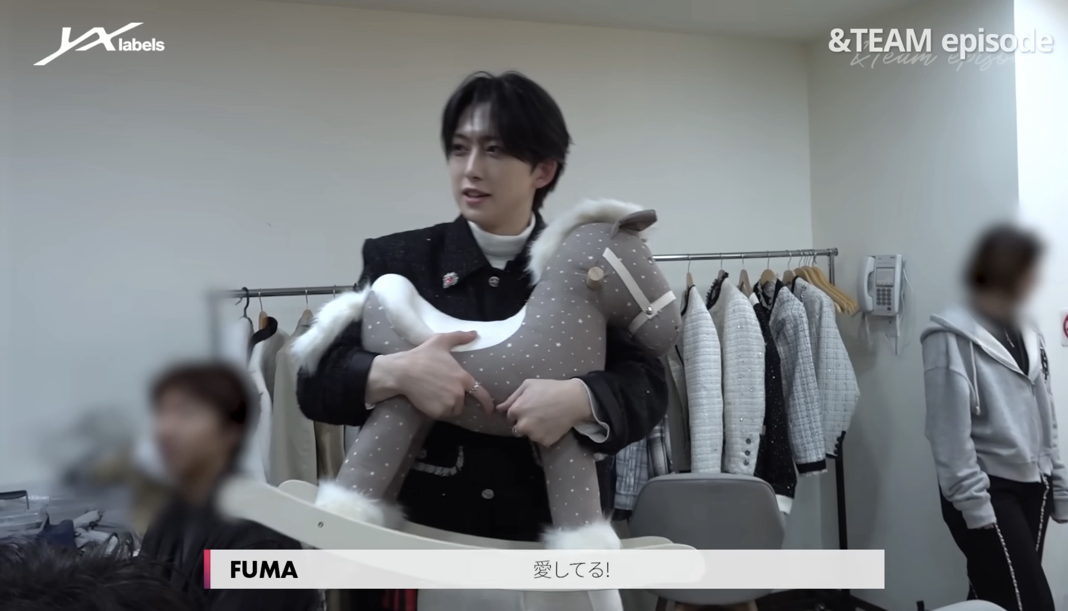 Recent activity shot of Fuma (&TEAM)