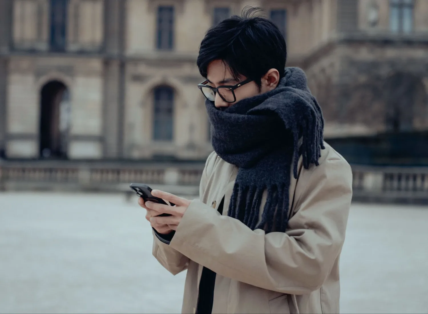 Latest photo of Xiao Zhan