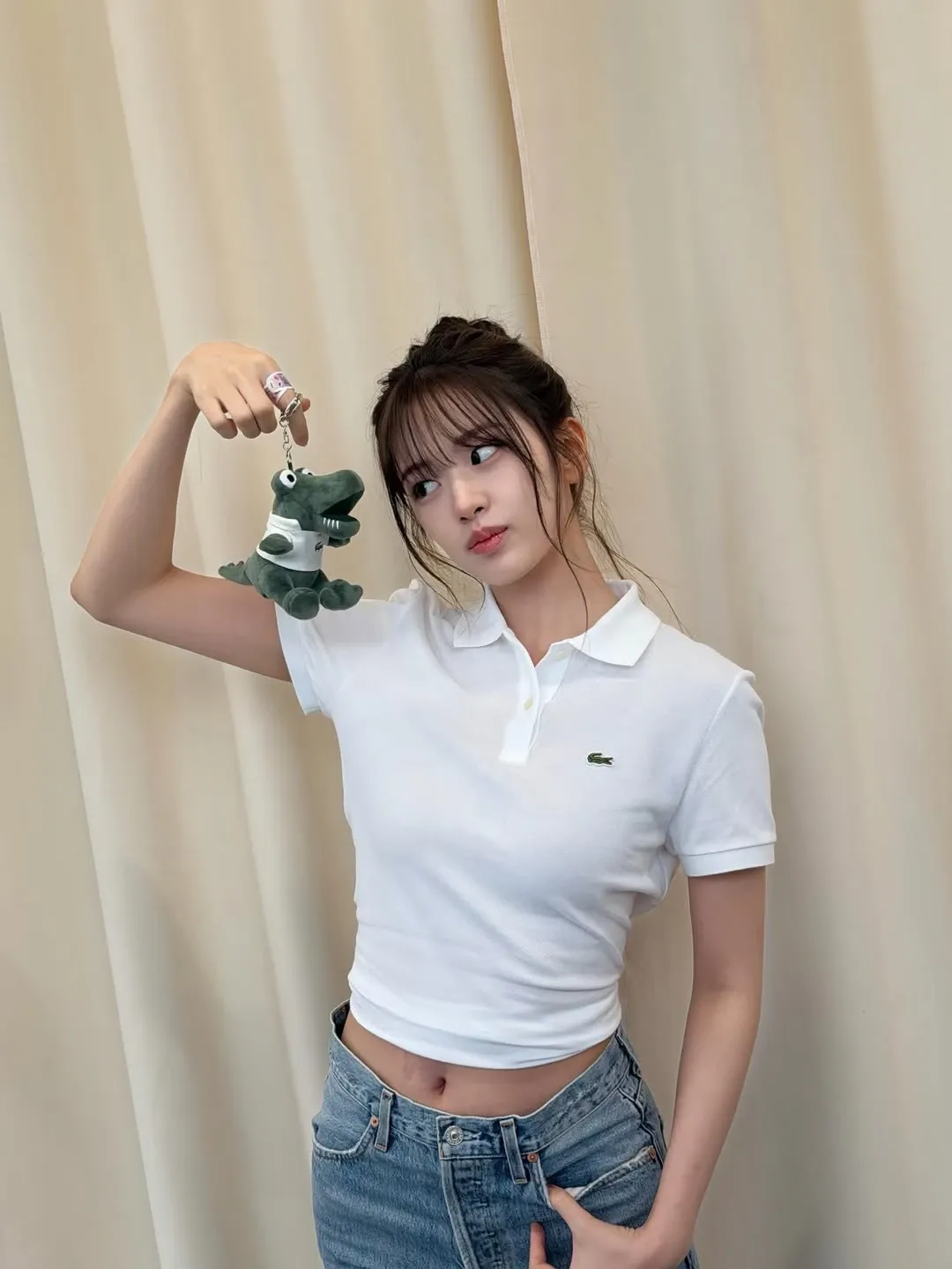 Behind-the-scenes cut of An Yujin (IVE)