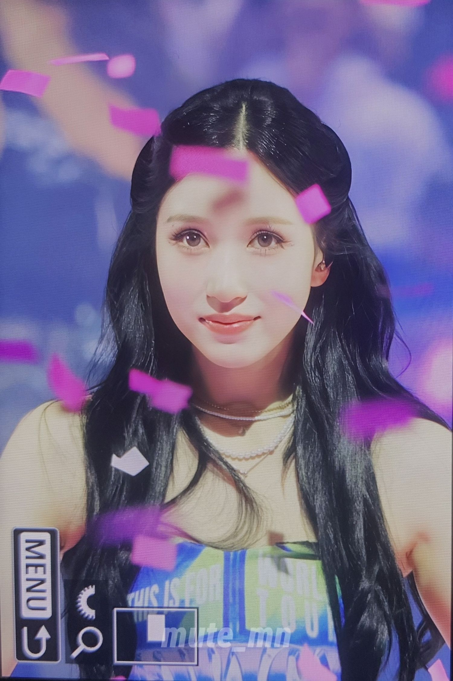 미나 (TWICE)의 비하인드 컷