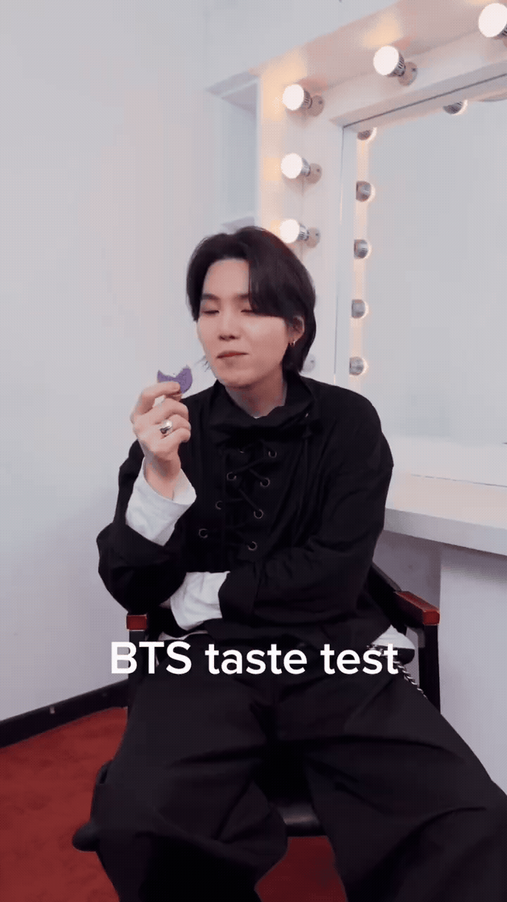 Momen yang diabadikan oleh penggemar SUGA (BTS)