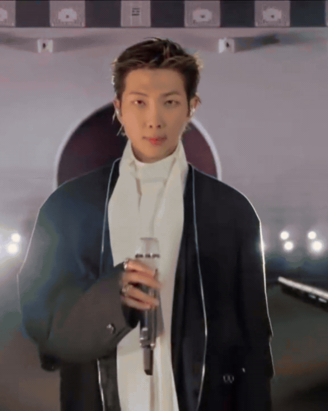 A moment captured by RM (BTS)'s fan