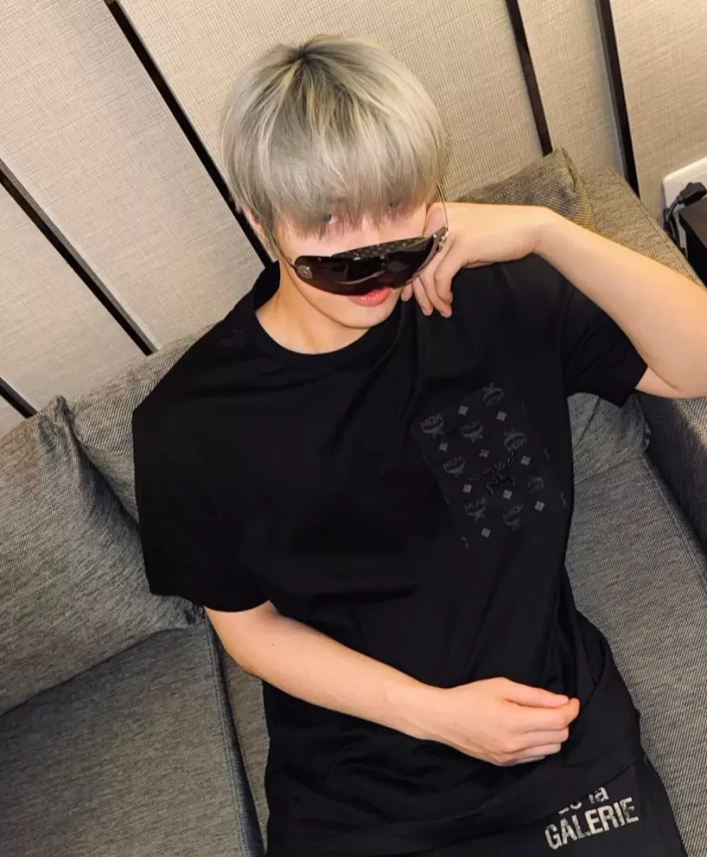 Recent activity shot of Mingi (ATEEZ)