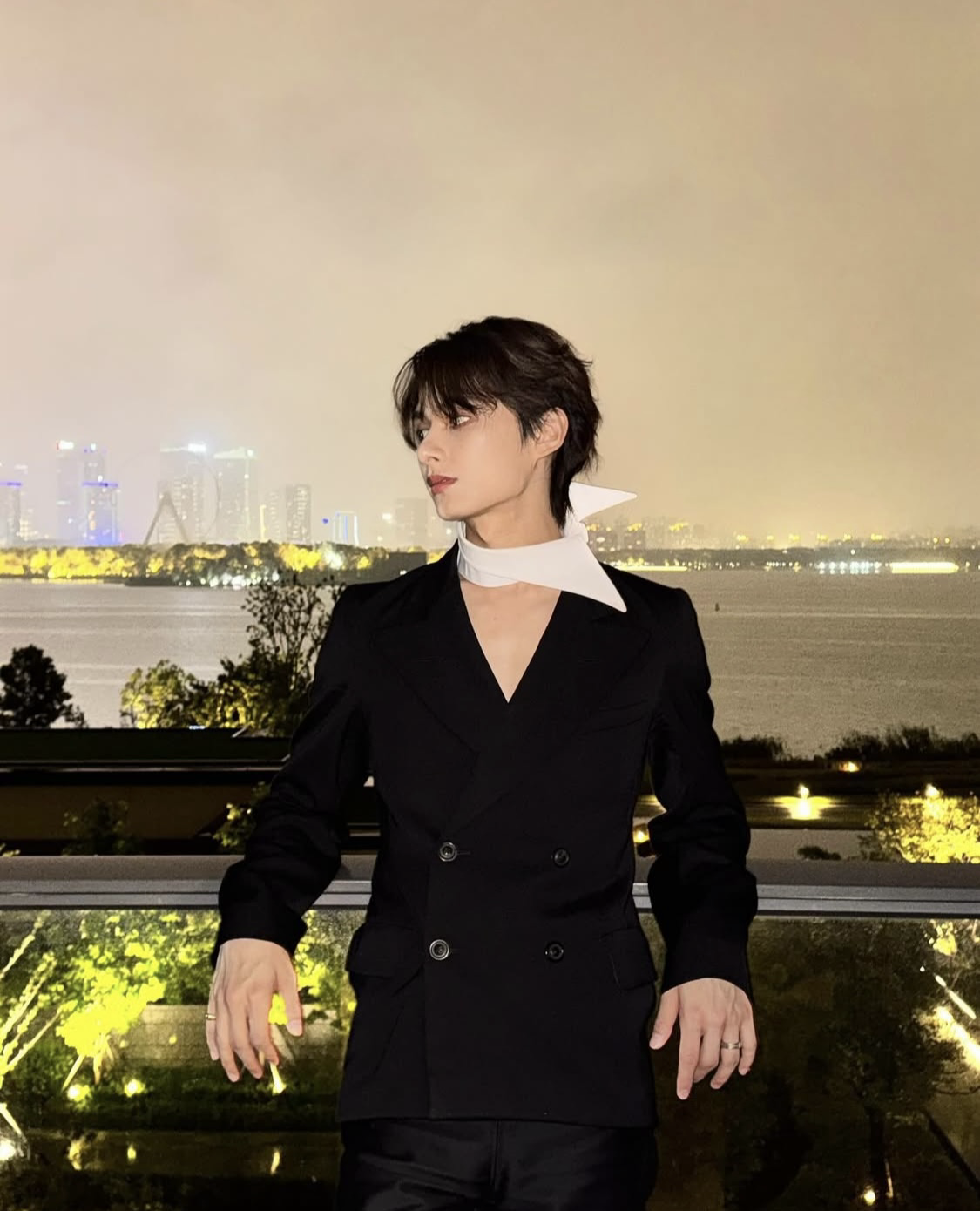 Recent activity shot of Jun (SEVENTEEN)