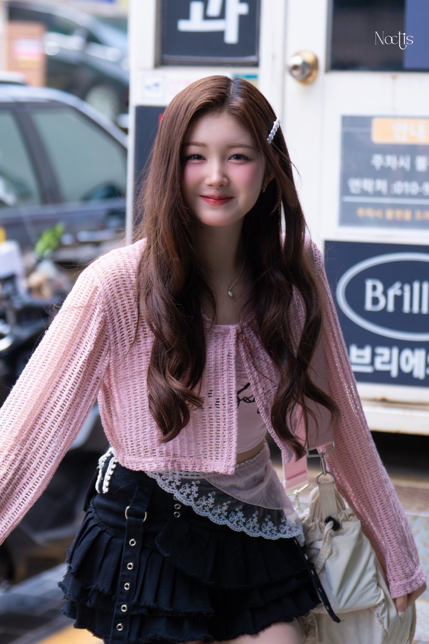 Recent activity shot of Joobin (tripleS)