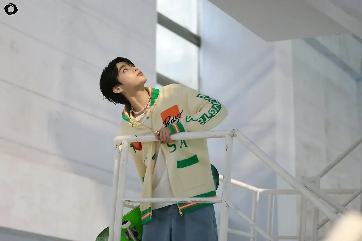 Momen yang diabadikan oleh penggemar Hanbin (TEMPEST)