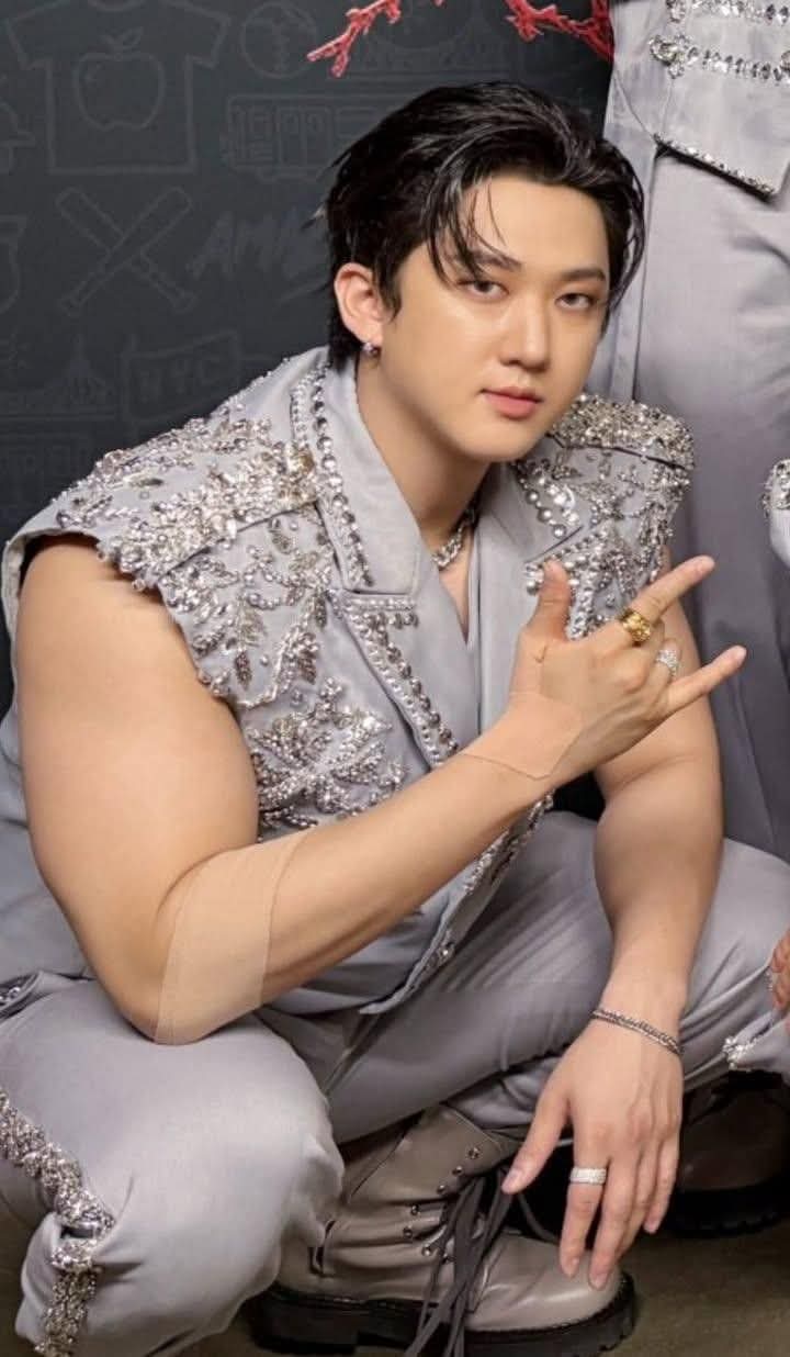 Recent activity shot of Changbin (Stray Kids)