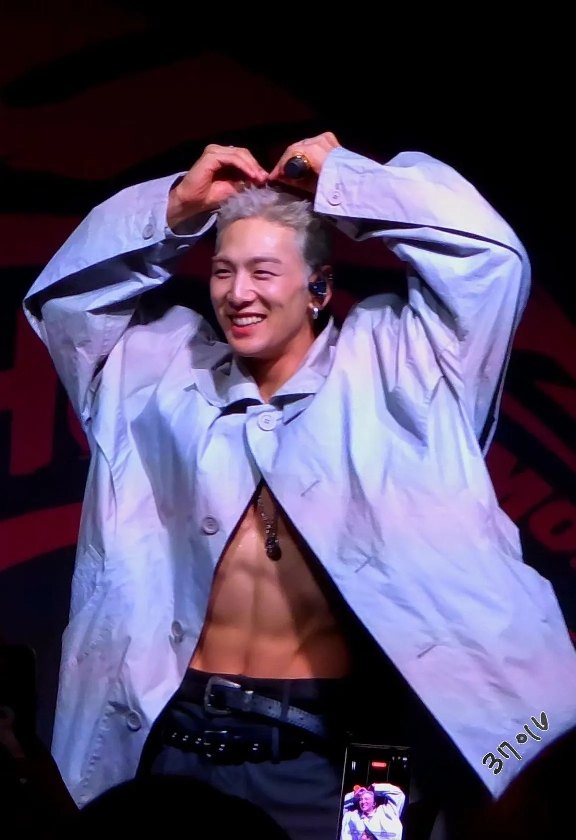 백호 팬이 찍은 순간