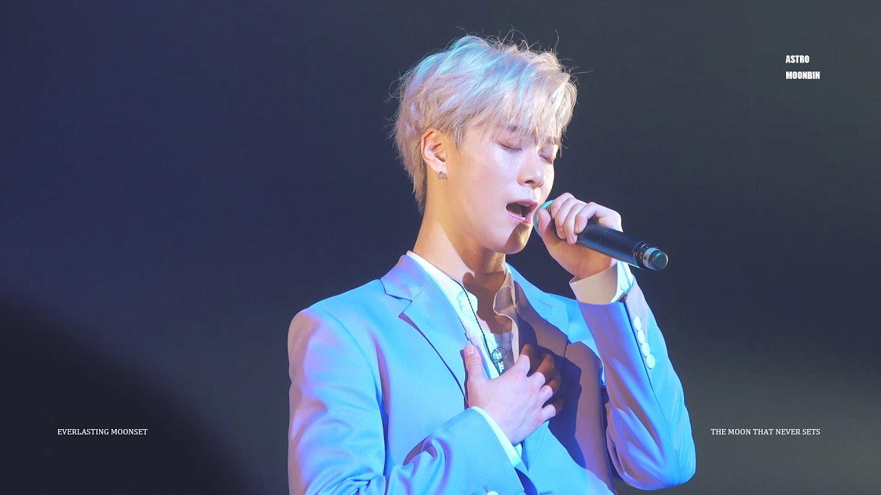 Behind-the-scenes cut of Moonbin (ASTRO)