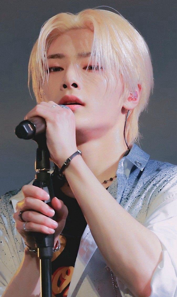 A moment captured by I.N (Stray Kids)'s fan