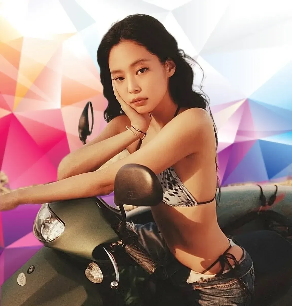 Recent activity shot of Jennie (BLACKPINK)