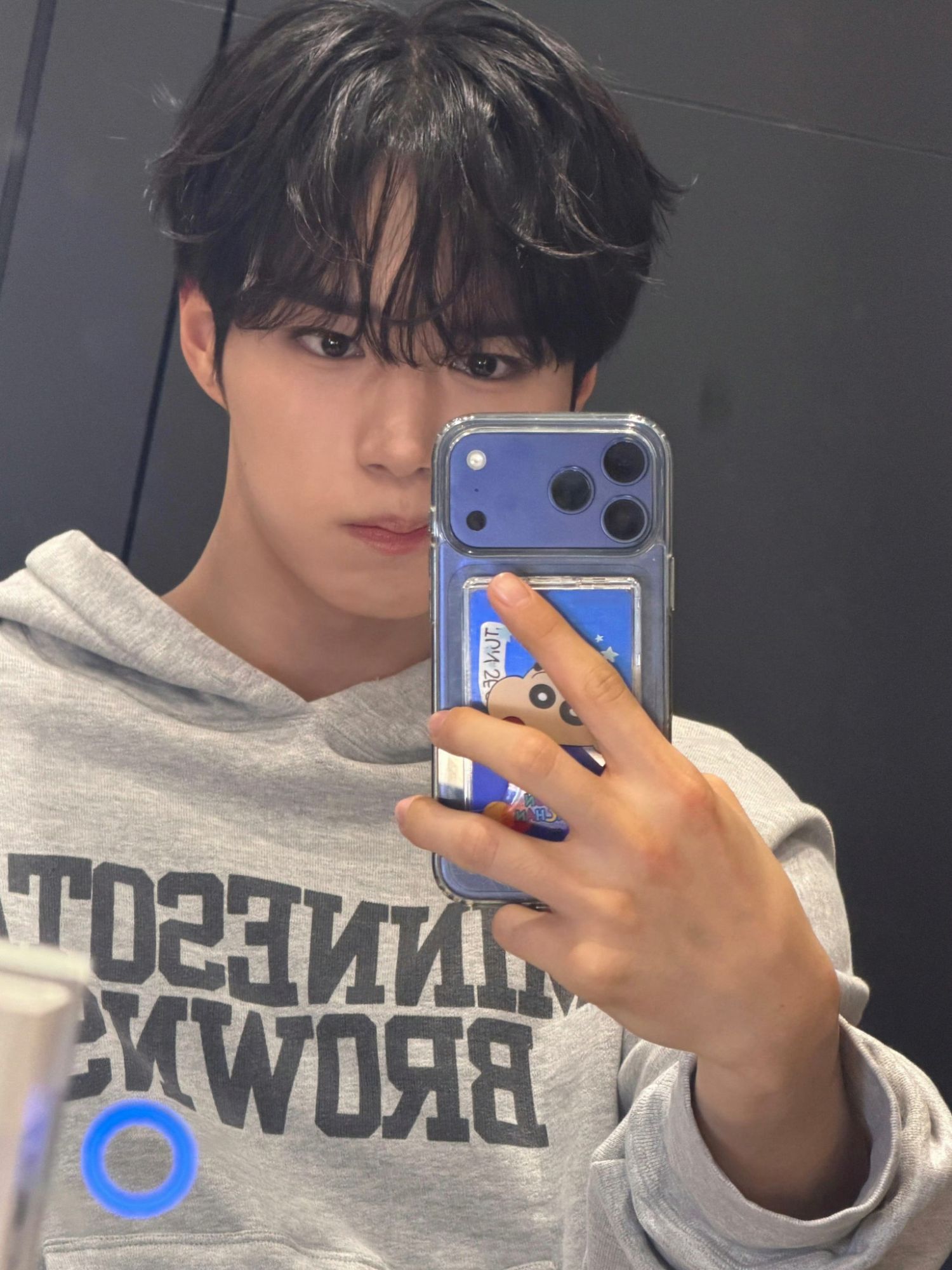 A moment captured by Kim Junseo (ALPHA DRIVE ONE)'s fan