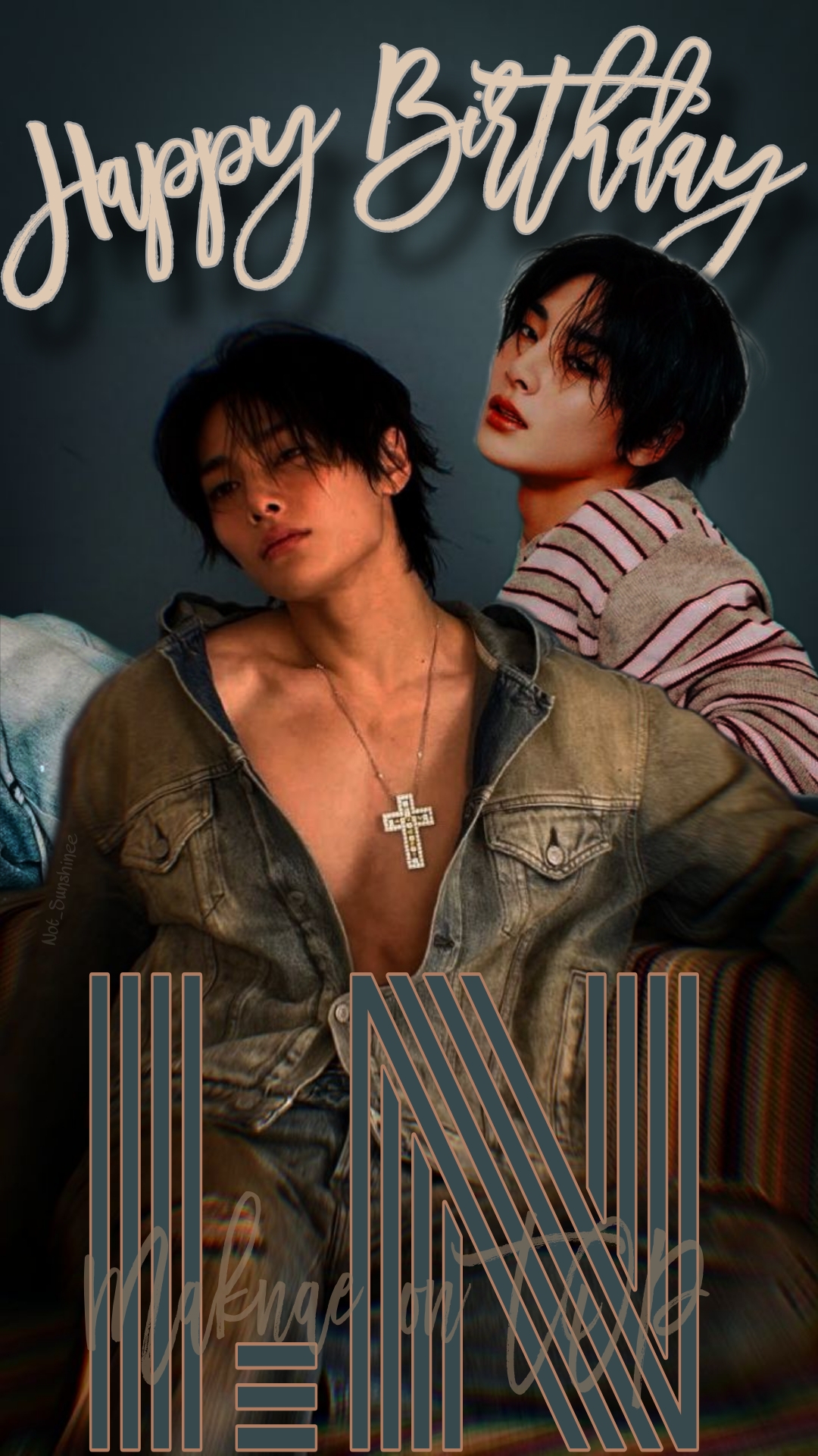 A moment captured by I.N (Stray Kids)'s fan