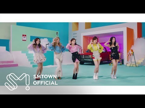 레드벨벳의 비하인드 컷