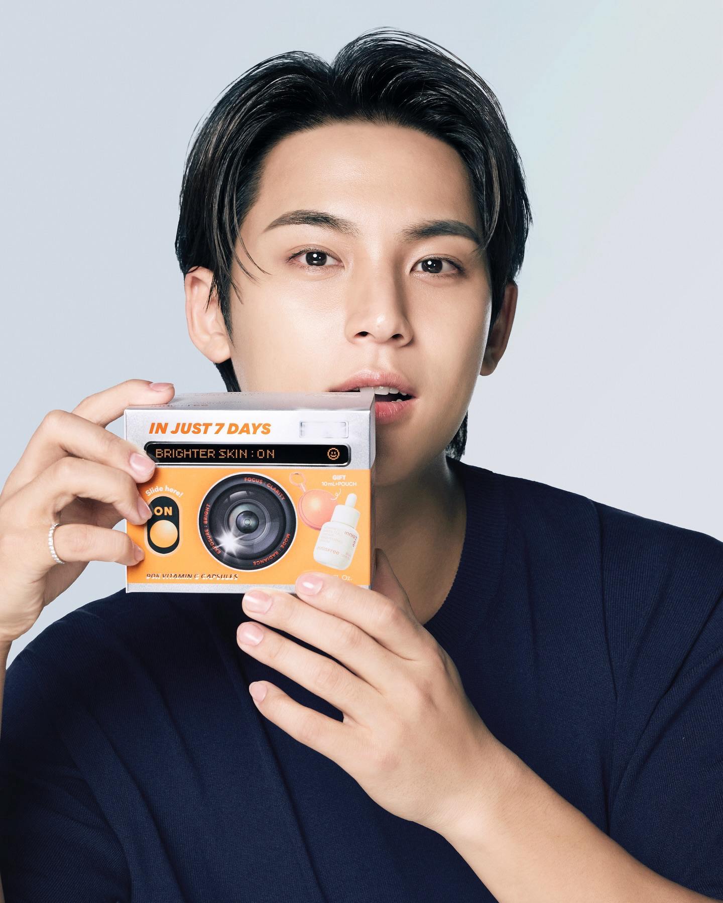 A moment captured by Mingyu (SEVENTEEN)'s fan