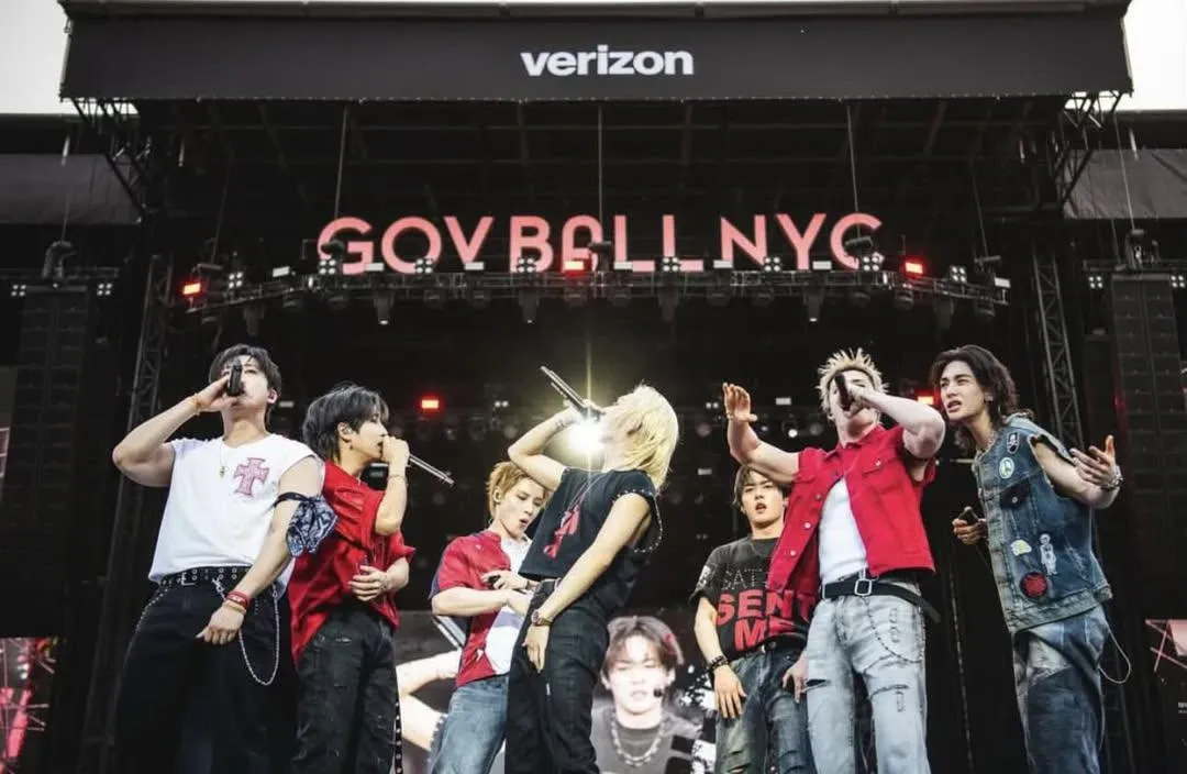 Recent activity shot of Stray Kids