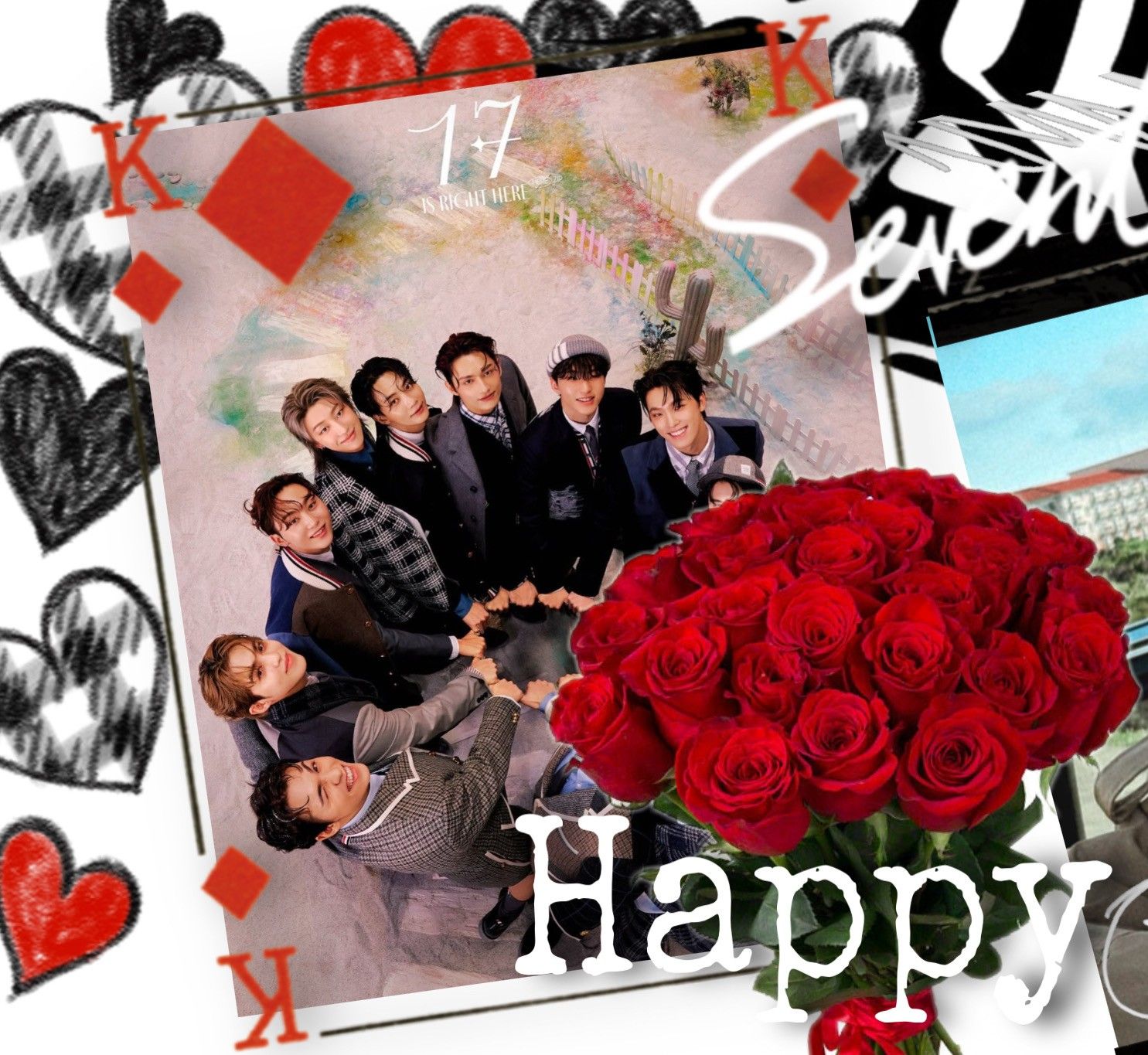 SEVENTEENファンが撮った瞬間