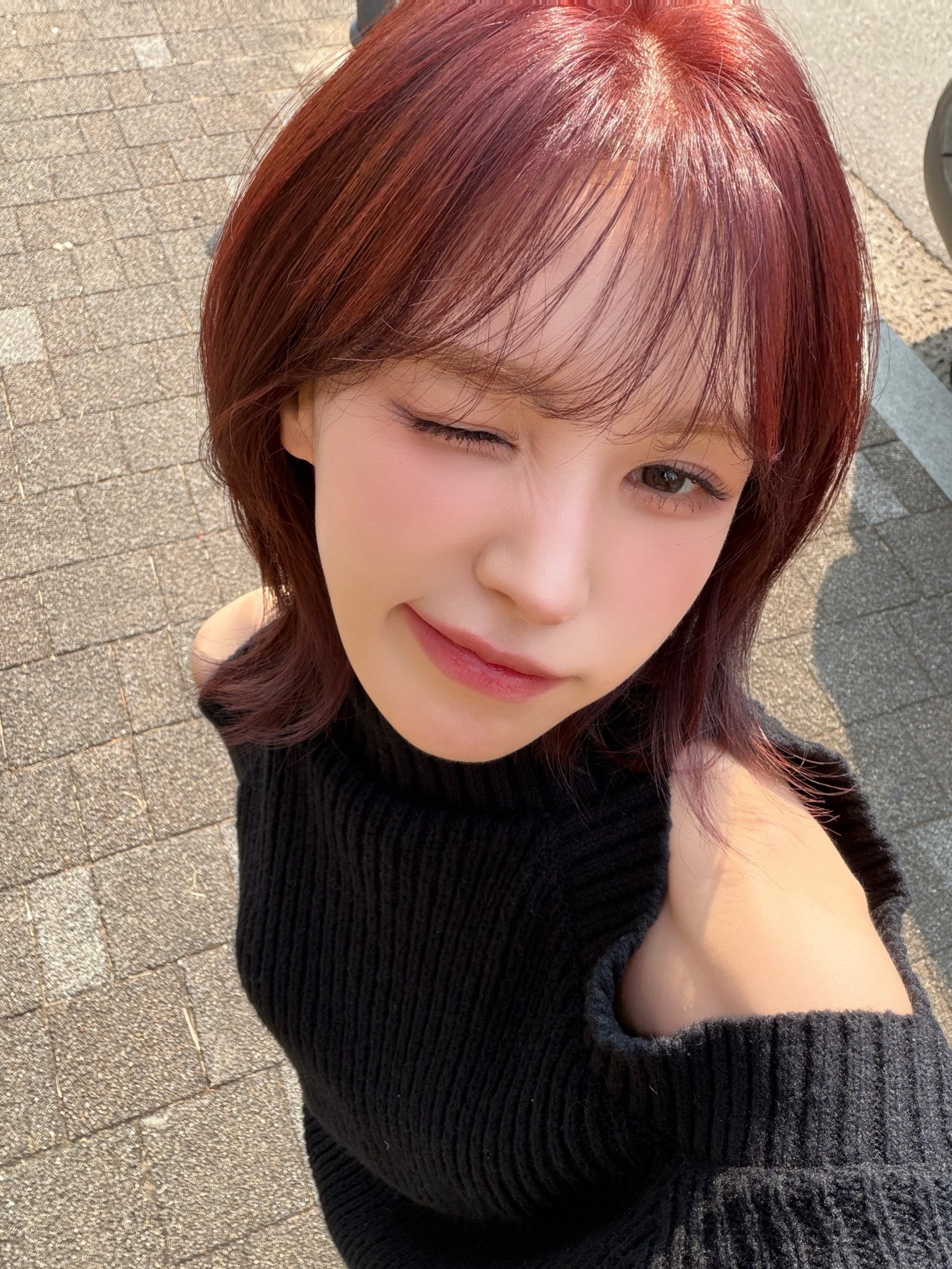 A moment captured by Red Velvet's fan