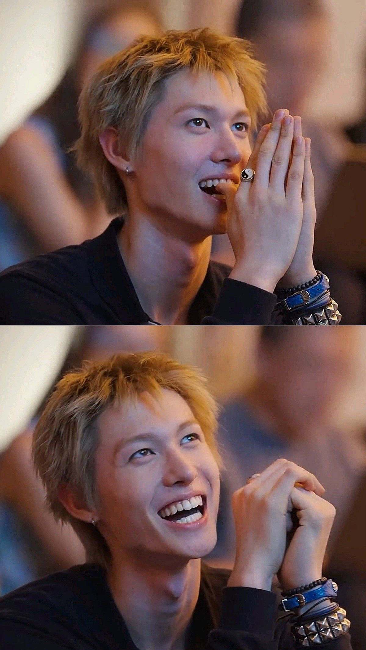 A moment captured by Martin (CORTIS)'s fan