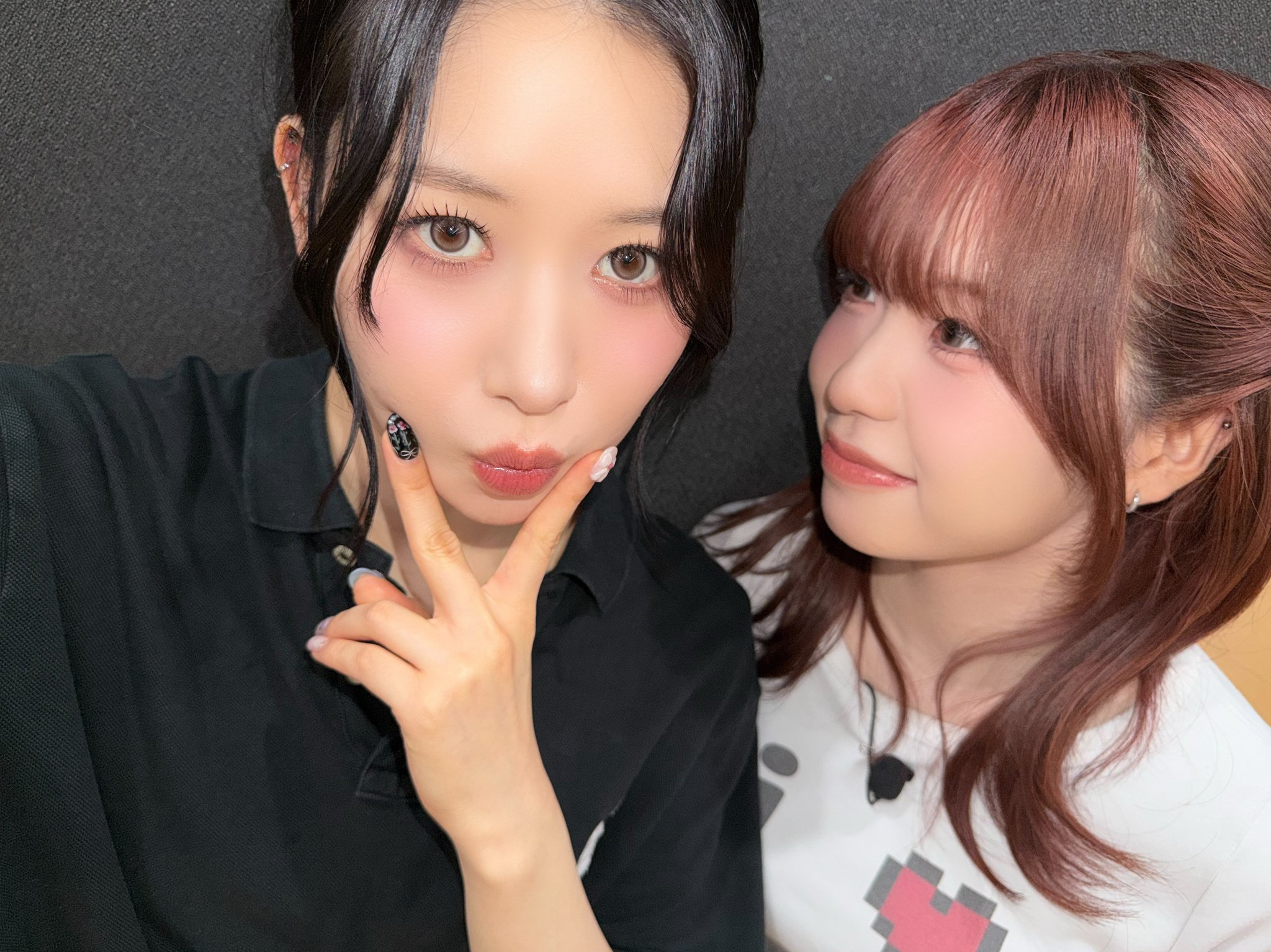 Behind-the-scenes cut of Kasahara Momona (ME:I)
