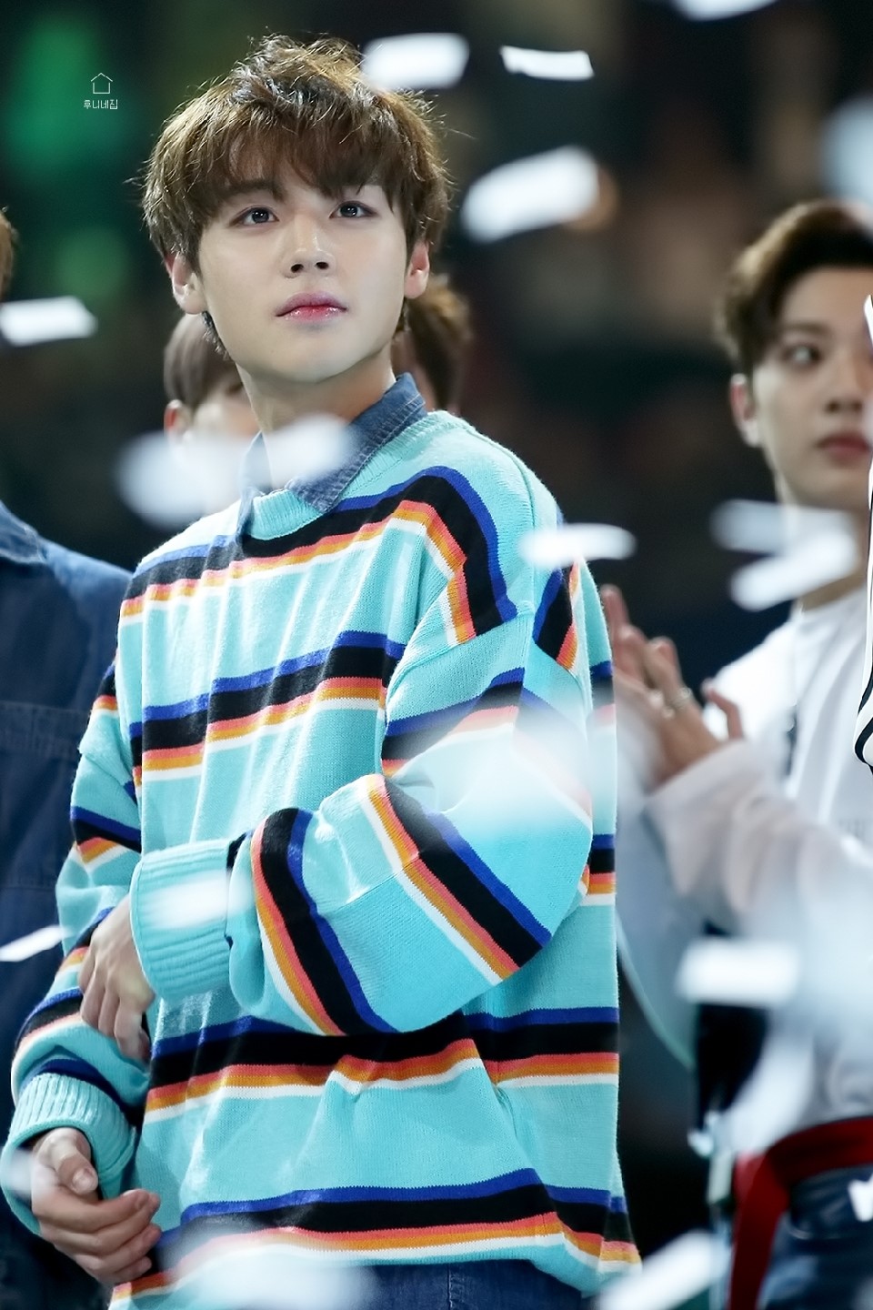 朴志訓粉絲拍下的瞬間