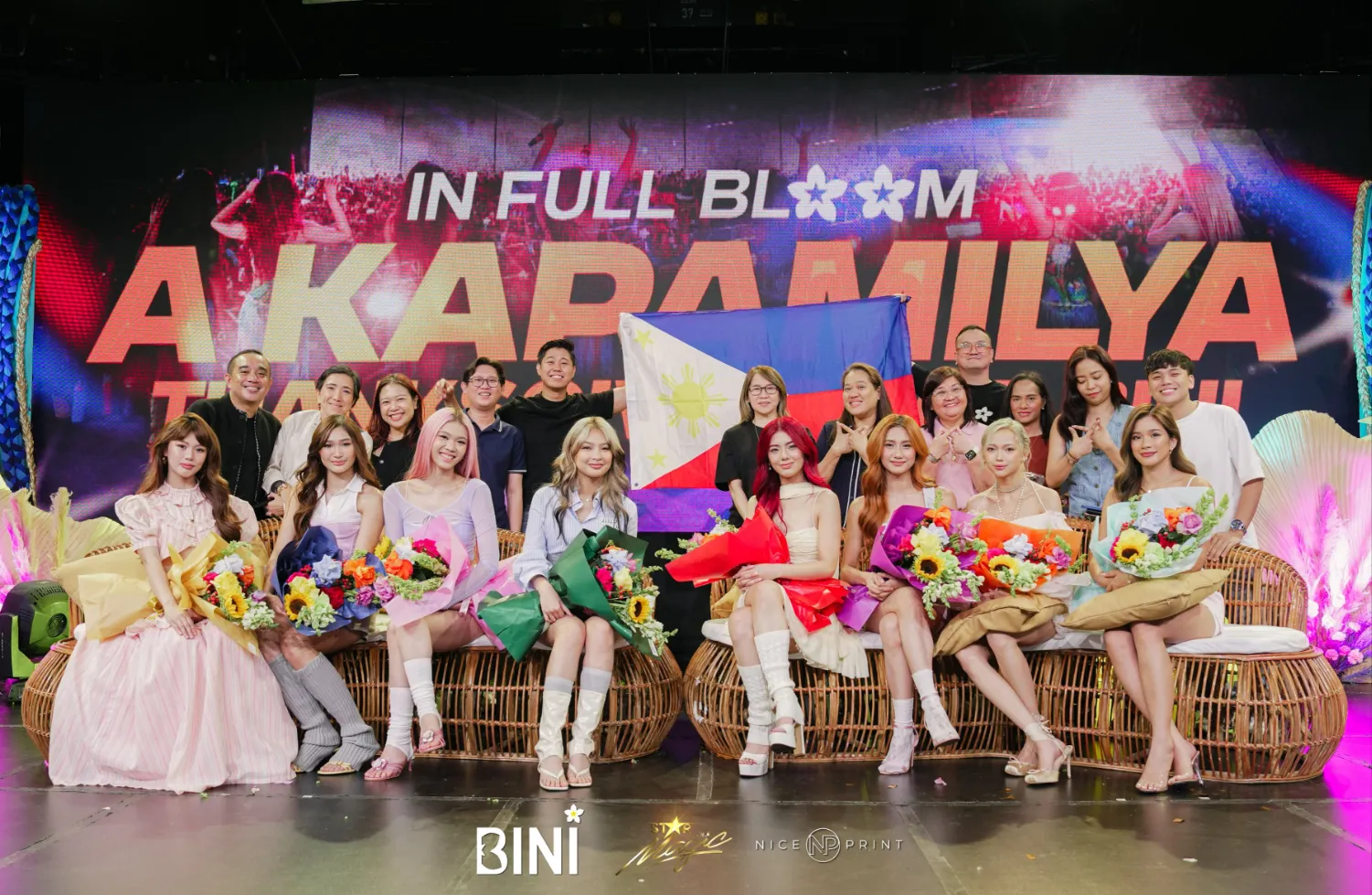 Behind-the-scenes cut of BINI