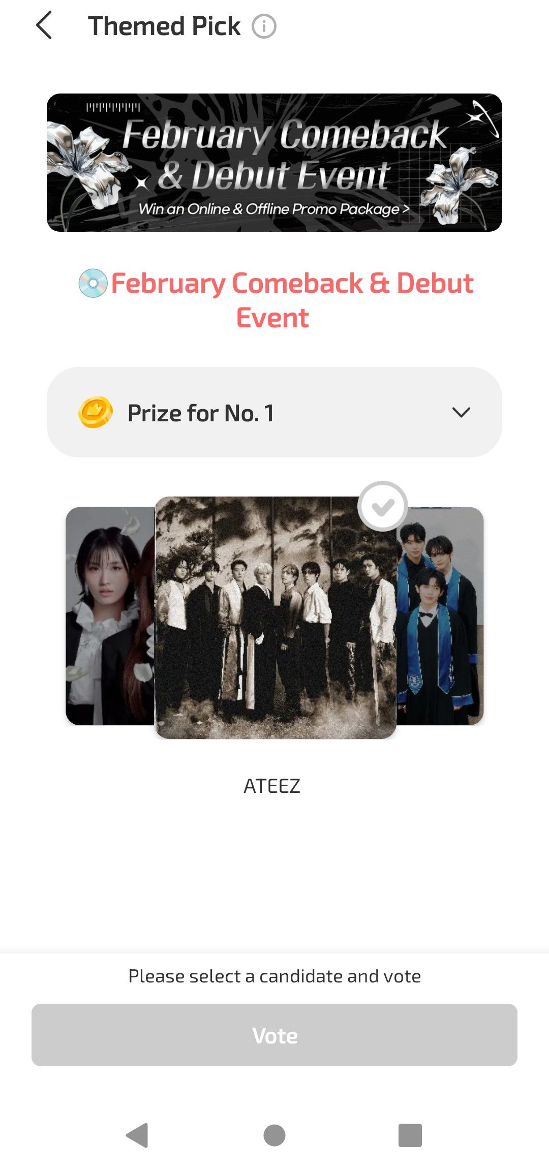 Fandom-recommended wallpaper image of Mingi (ATEEZ)