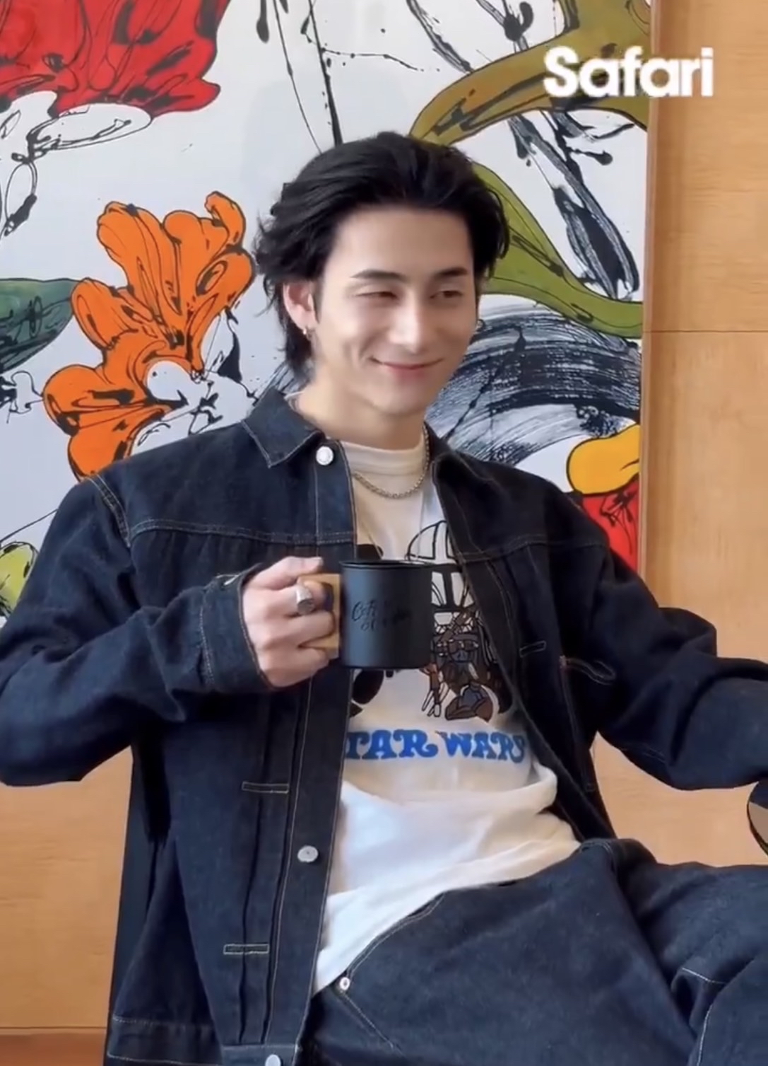 A moment captured by Nishi Hiroto (INI)'s fan