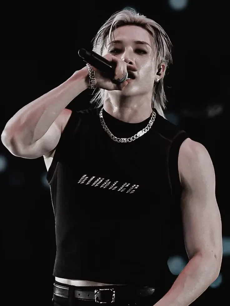 A moment captured by Bang Chan (Stray Kids)'s fan