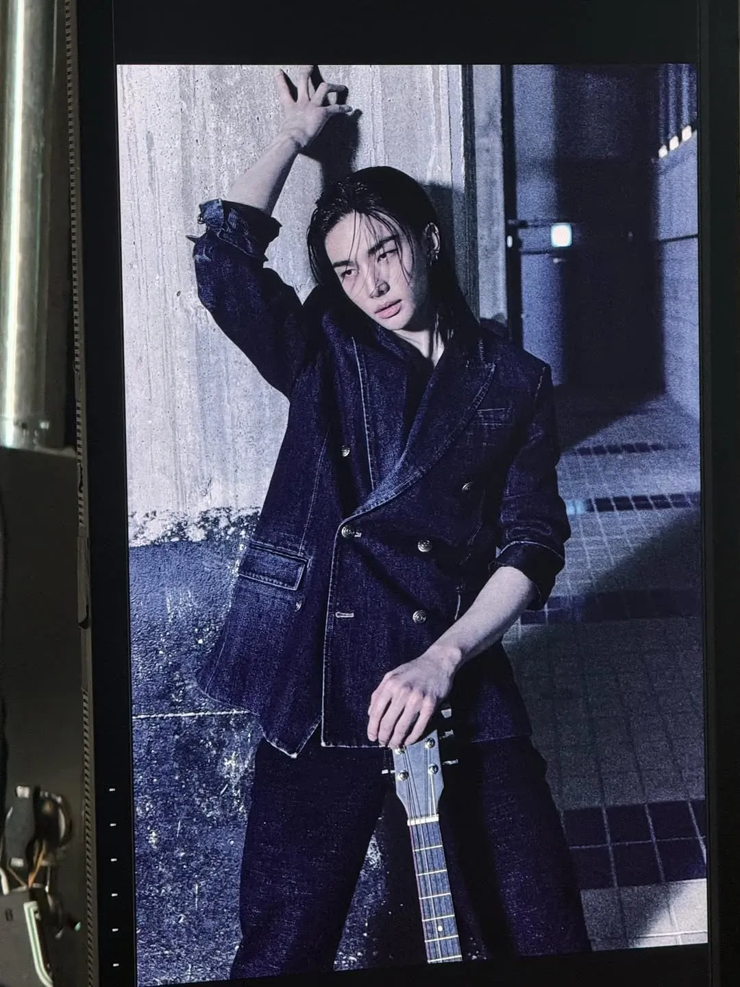 Behind-the-scenes cut of Hyunjin (Stray Kids)