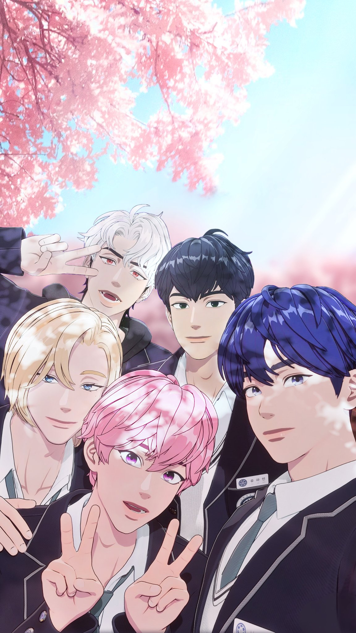 Fan-made special wallpaper for PLAVE