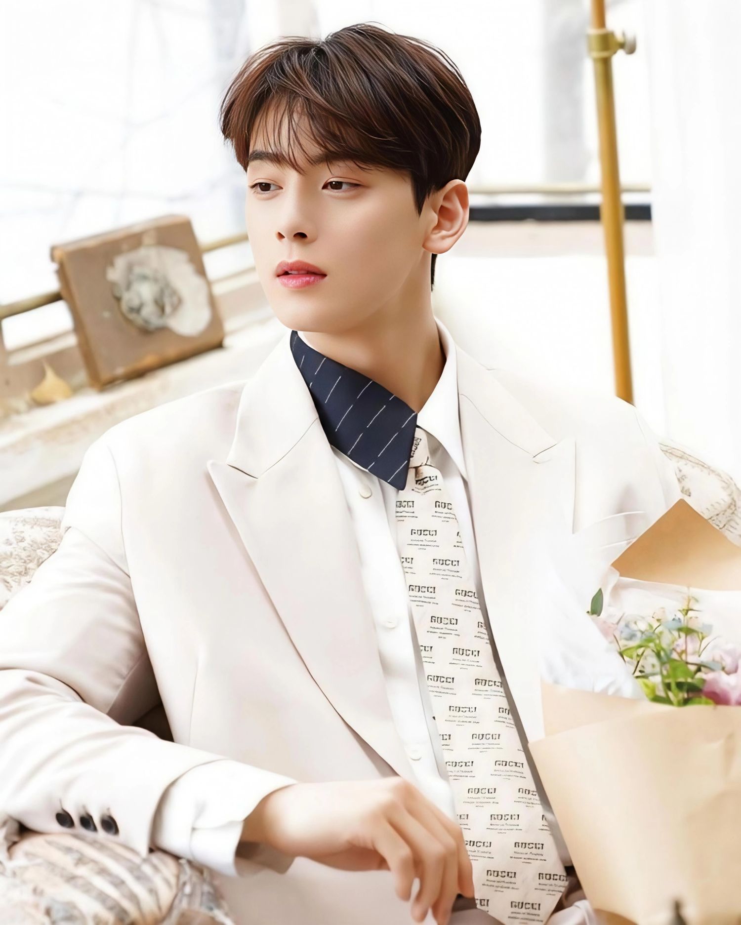 Recent activity shot of Eunwoo (ASTRO)