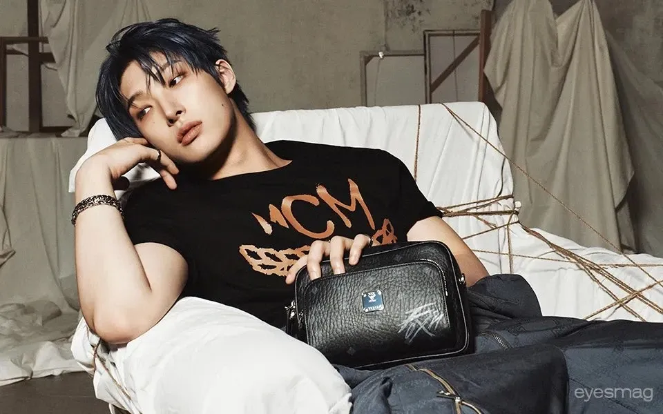 A moment captured by Mingi (ATEEZ)'s fan
