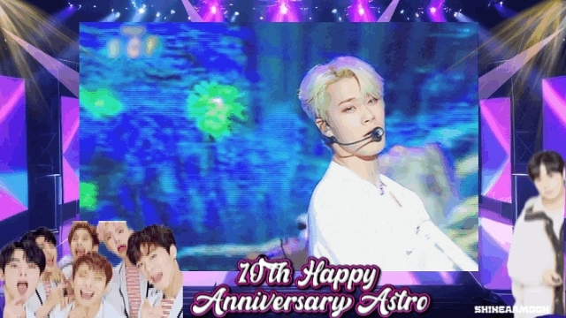 A moment captured by Moonbin (ASTRO)'s fan