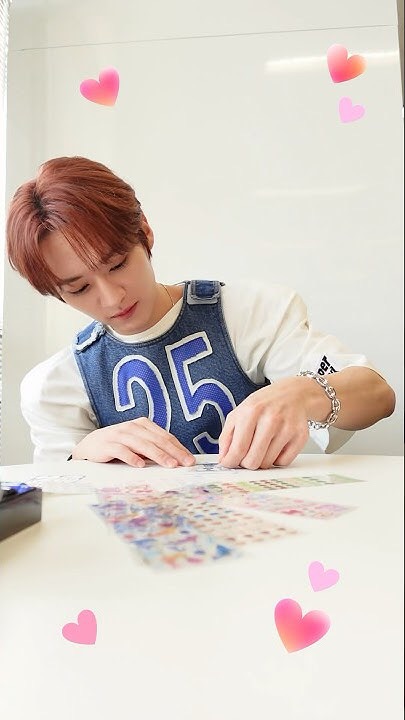 A moment captured by Stray Kids's fan