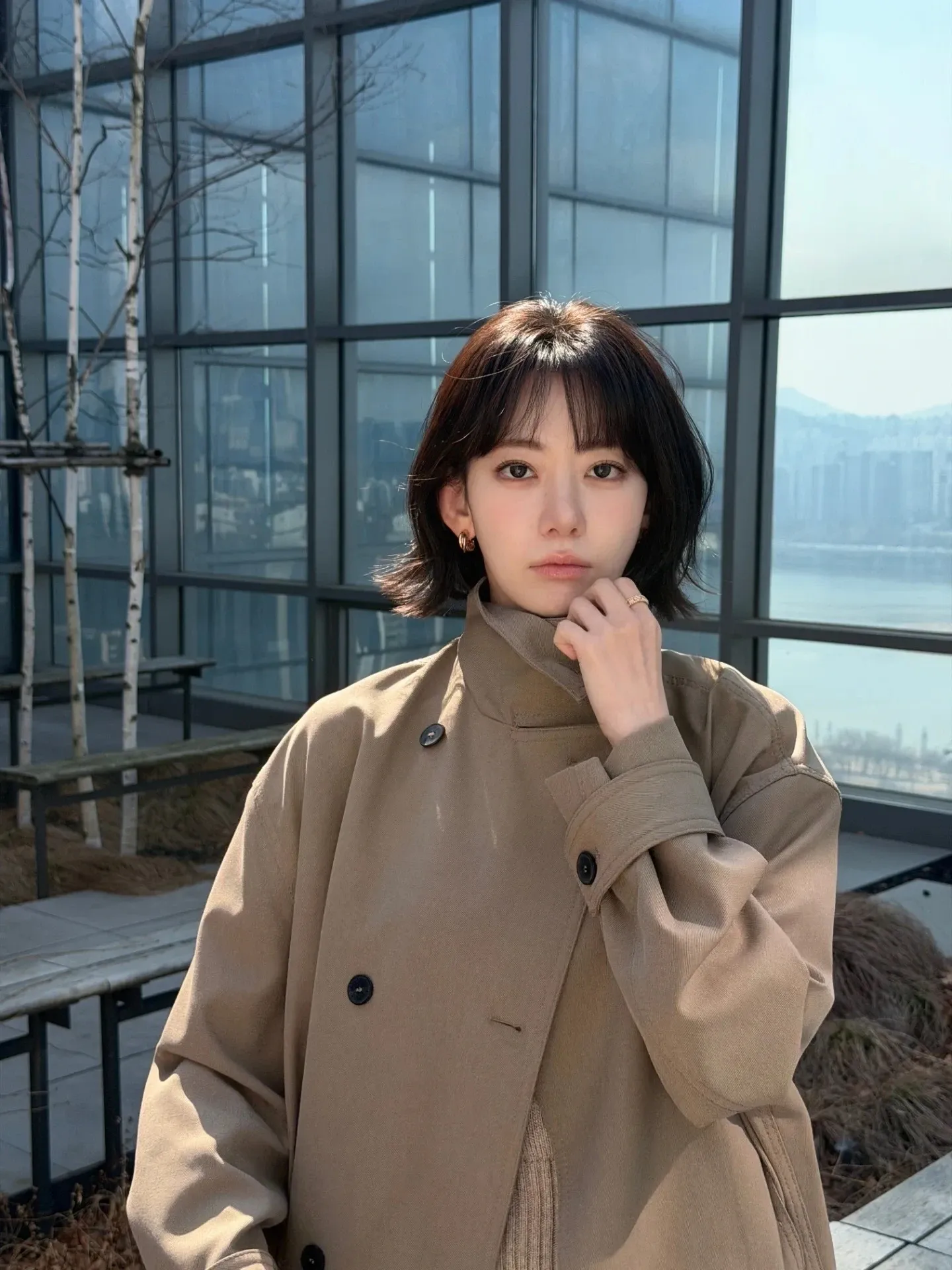 Recent activity shot of Sakura (LE SSERAFIM)