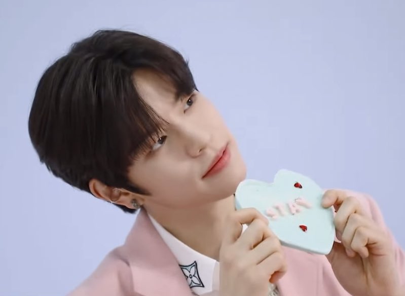 A moment captured by Seungmin (Stray Kids)'s fan