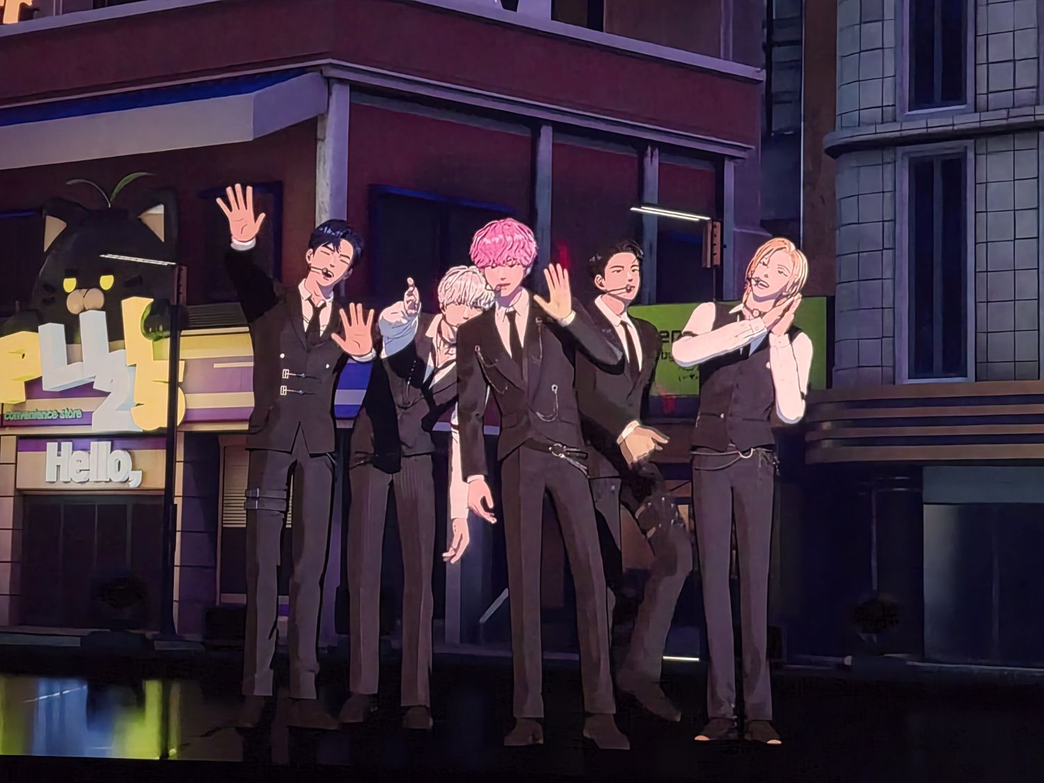 Recent activity shot of PLAVE